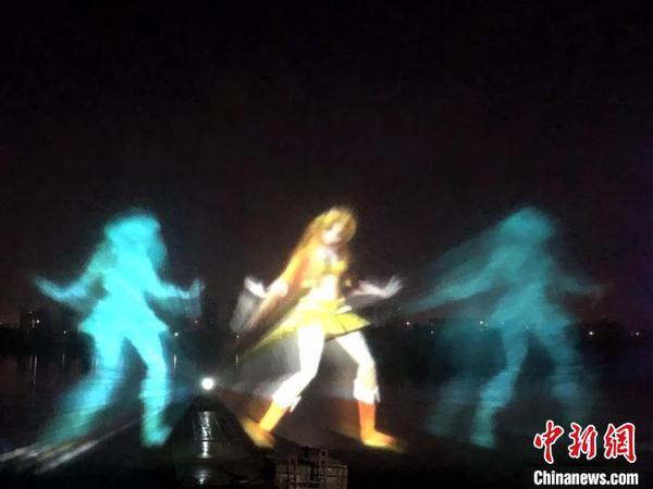 现代元素。　赵桂华 摄
