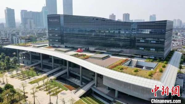 图为中山纪念图书馆外形。中山市委宣传部供图