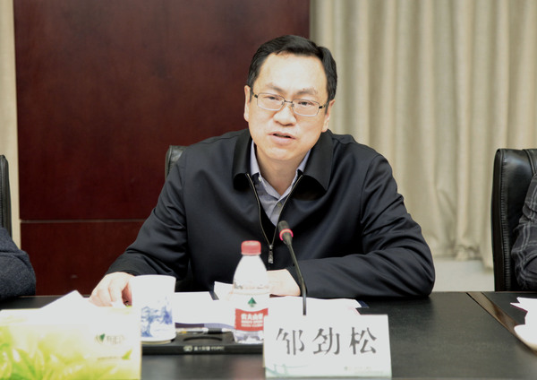 区委常委、区政府常务副区长邹劲松讲话