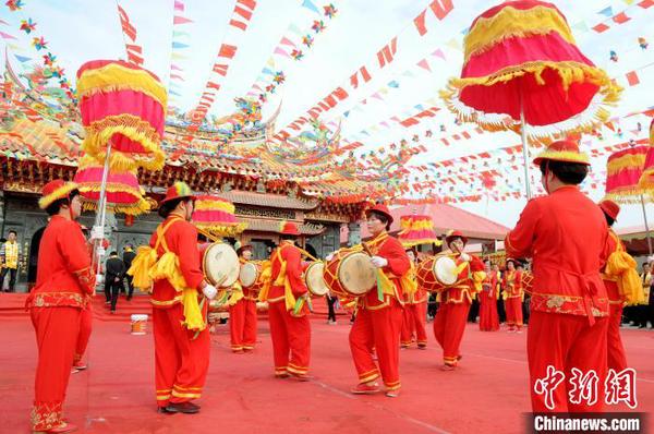 两岸千余名信众齐聚福建南靖祭关公