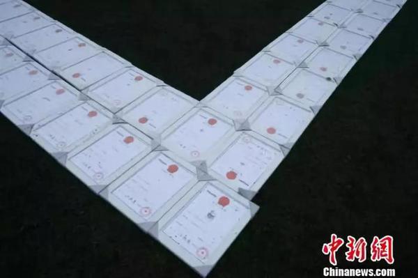 资料图：商标注册证书。　钟旖 摄