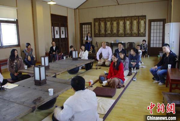“中国院子”公益活动现场。供图