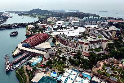 图为新加坡城市风光。图片来源：视觉中国