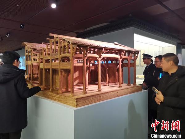 微缩徽州古建“馀庆堂”走进国家艺术殿堂