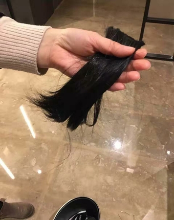 头发
