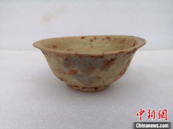 青花瓷碗。旌阳区文管所提供