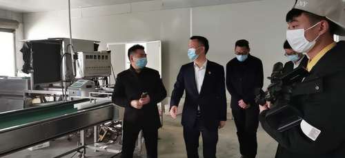 荆州市政府领导深入天湖调研复工情况
