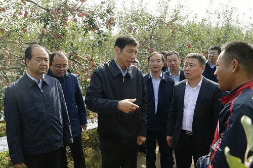 中国大唐集团党组书记、董事长陈飞虎到澄城县调研扶贫工作