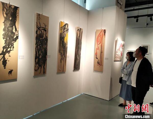 展览一角。　杨伏山 摄