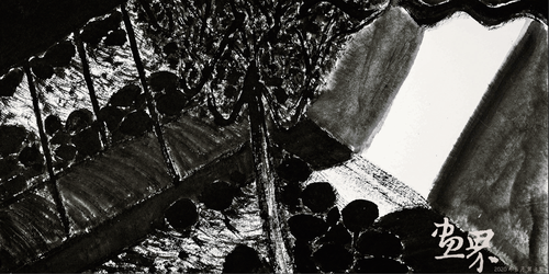 墙与影 68×34cm 2019 年  孙静远2