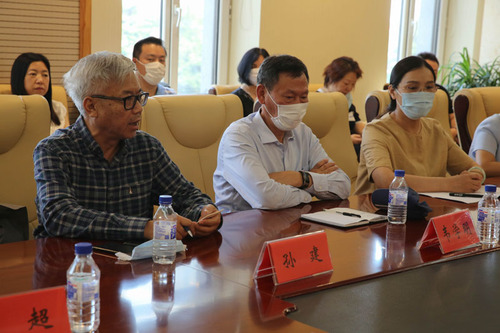 课题组成员在与吉林省农业农村厅相关处室座谈会上发言