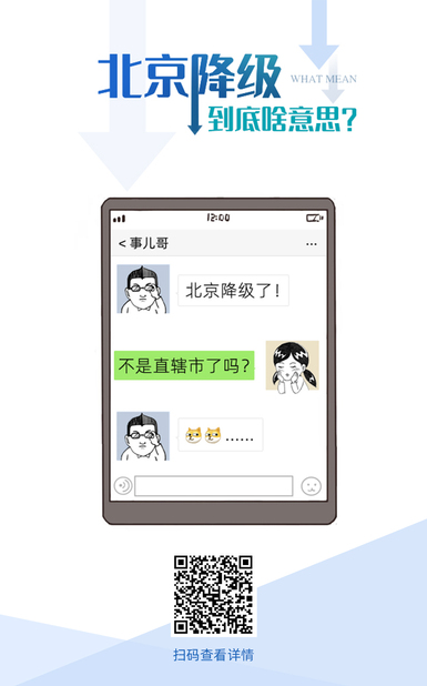 说正事丨北京降级，到底啥意思？
