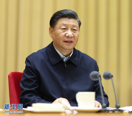 9月25日至26日，第三次中央新疆工作座谈会在北京召开。中共中央总书记、国家主席、中央军委主席习近平出席会议并发表重要讲话。 新华社记者 鞠鹏 摄