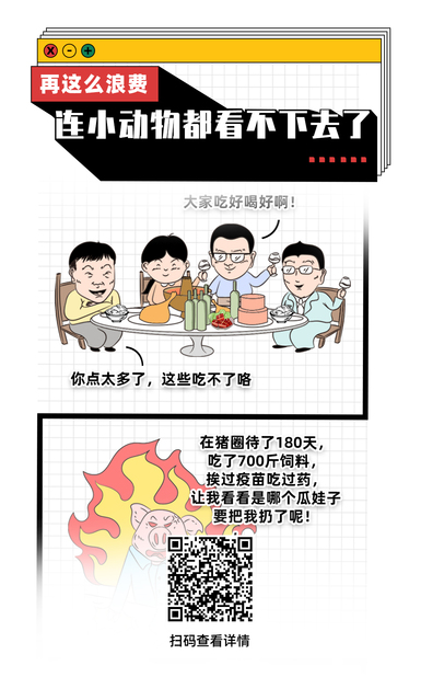 扯闲篇丨再浪费，小动物们都看不下去了……
