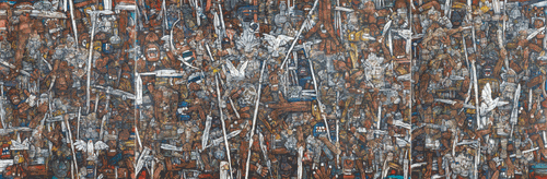 魂之交响—西汉故事-330×990cm-2020年-施大畏