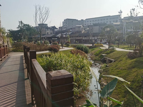 大肚子河又变清了。重庆市江津区政府供图