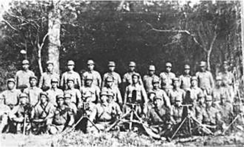 ▲ 战斗在淮南大地的部分解放军指战员