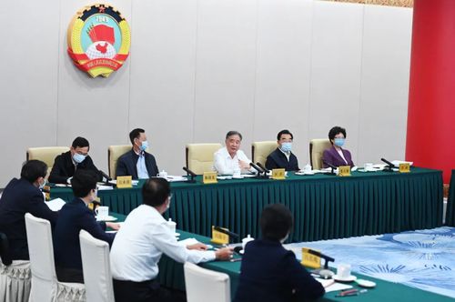 △十三届全国政协第63次双周协商座谈会30日在京召开。中共中央政治局常委、全国政协主席汪洋主持会议。 人民政协报·人民政协网记者 贾宁 摄