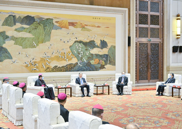 （时政）汪洋会见中国天主教爱国会、中国天(1296728)-20220824085031