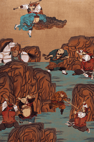 西游记·假大王-62×42cm-1989年-周京新