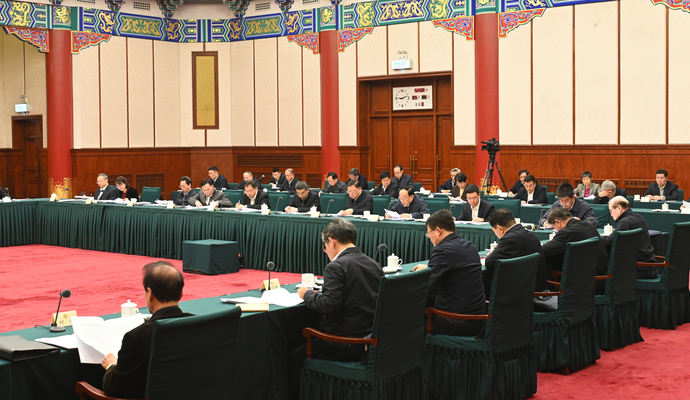 十四届全国政协第十四次双周协商座谈会会场