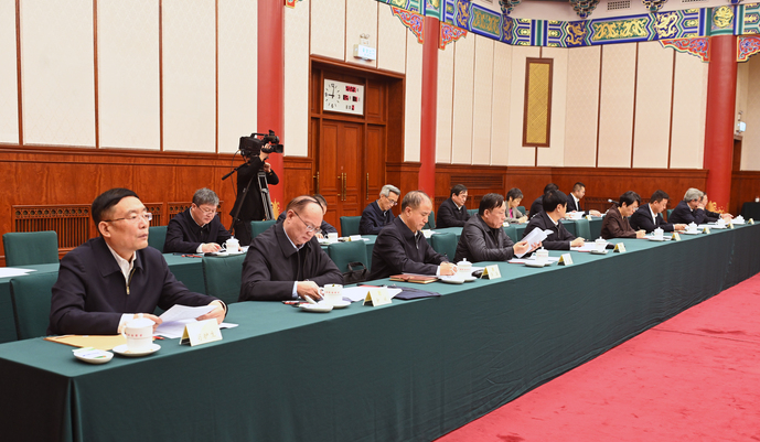  十四届全国政协第十四次双周协商座谈会会场