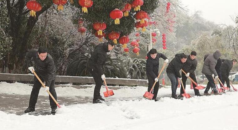 新春走基层丨以“动”制冻 迎“雪”而战