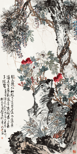 春融图（国画）123.1×247.9cm-2009年-郭石夫