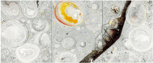 满天飞绪（布面丙烯综合材料）210×510cm-2006年-马-路