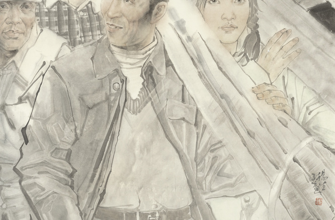 “盟启水墨・观物化境——盟员杨德玉国画作品展”在京开幕