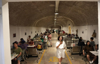 杭州：开放防空洞避暑纳凉