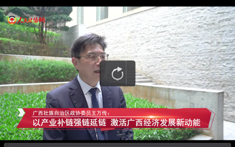 广西壮族自治区政协常委、自治区工商联副主席王万传：以产业补链强链延链激活广西经济发展新动能