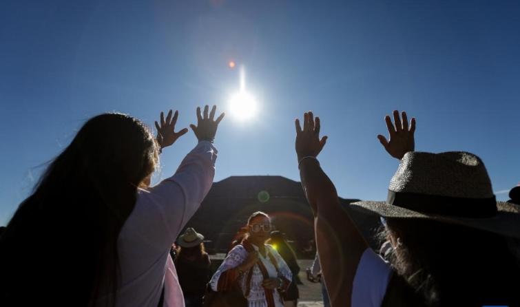 墨西哥：沐浴阳光 迎接春分