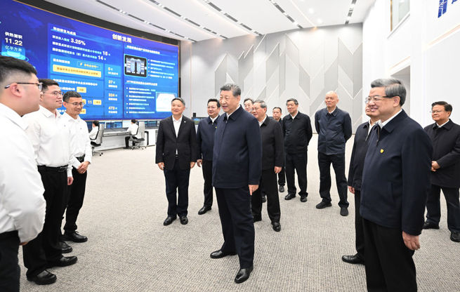 习近平在河北雄安新区考察