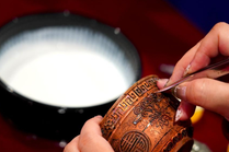 河北省残疾人文创作品亮相故宫