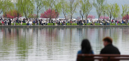 杭州西湖：又是桃红柳绿时