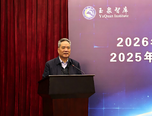 图为全国人大常委会委员、教科文卫委员会副主任委员、民盟中央副主席张道宏致辞。（资料图片）