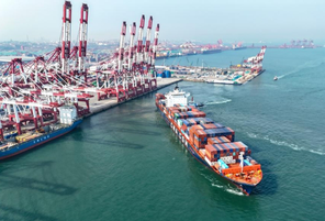 山东港口青岛港已开通11条非洲航线