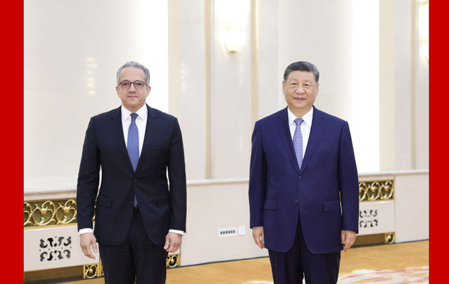 新华图讯丨习近平会见联合国教科文组织总干事阿纳尼