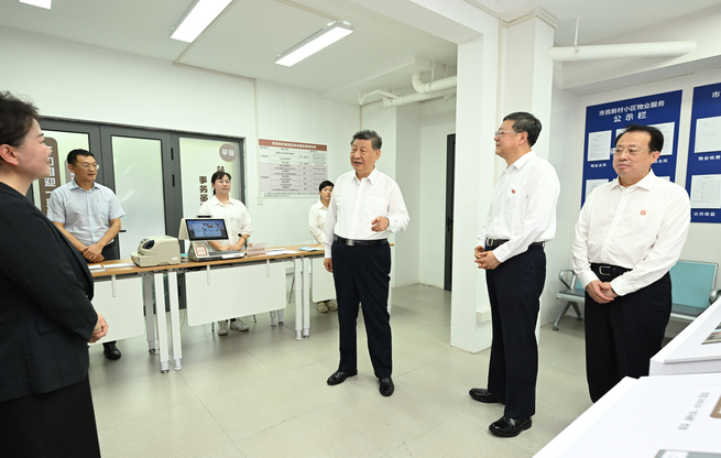 习近平在上海考察