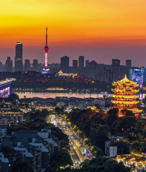 美丽中国｜极目楚天 落日熔金