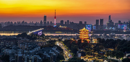美丽中国｜极目楚天 落日熔金