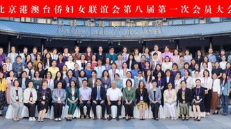 凝聚巾帼力量 共谱联谊新篇——北京港澳台侨妇女联谊会第八届第一次会员大会在京召开