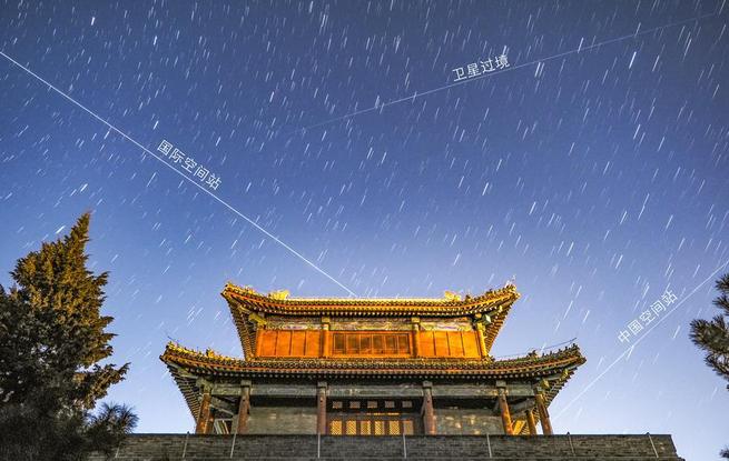 国庆假期星空彩蛋 两大空间站先后闪耀夜空