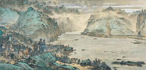 宗其香国画《巧渡金沙江》赏析(分离图)宗(11202599)-20261015084323 宗其香国画《巧渡金沙江》赏析(分离图)宗(11202599)-20261015084323