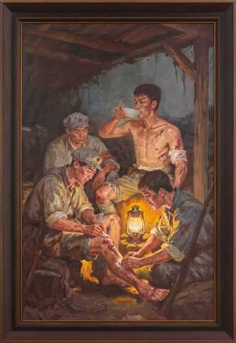 星火长明，征途有光——解读孟洋洋油画《照(11317459)-20261027085031