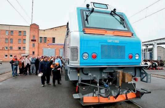 p44-1 中国中车出口白俄罗斯电力机车项目